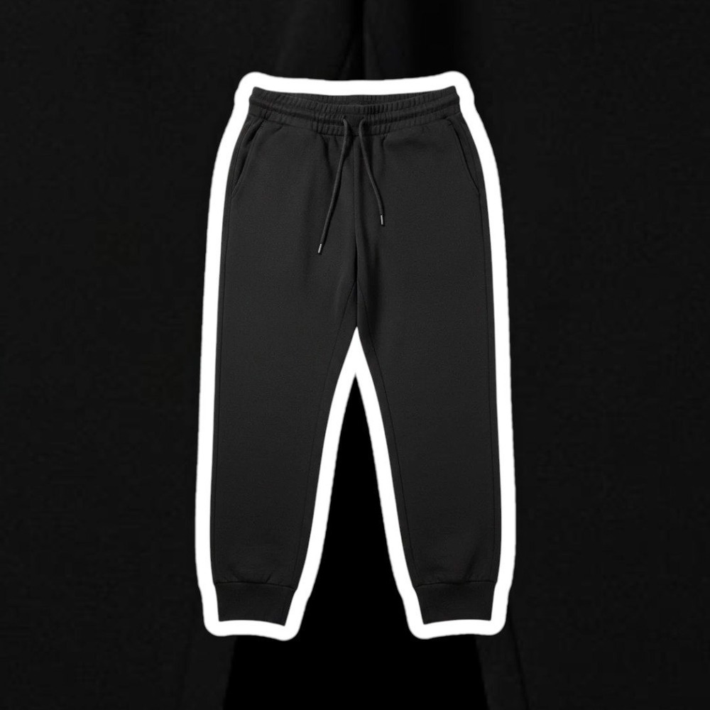 Danskin‎ Women Joggers Size M Black Elastic Drawstring Waist Sweatpants 1797101